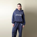 Dark grey Sweatpants Lines