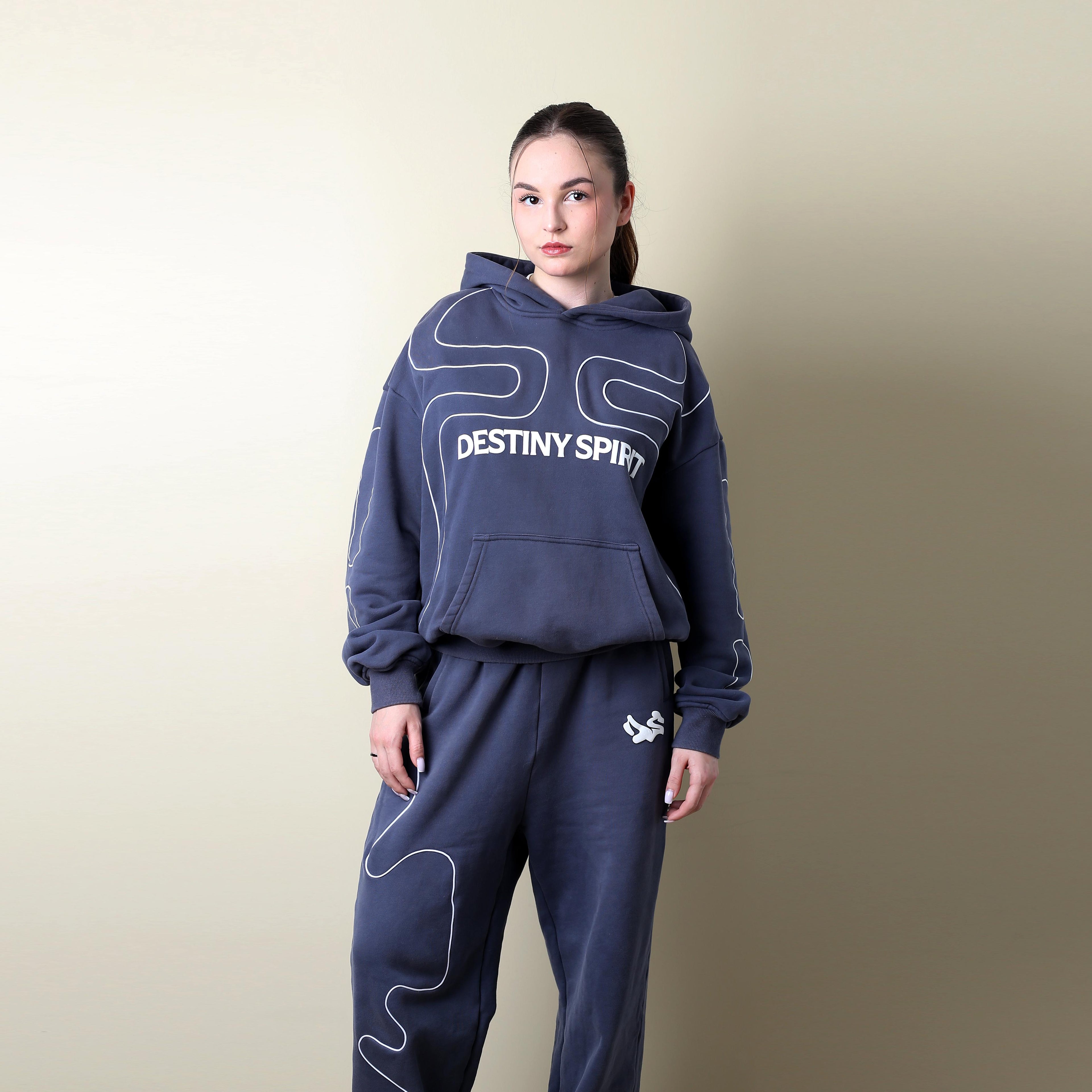 Dark grey Sweatpants Lines