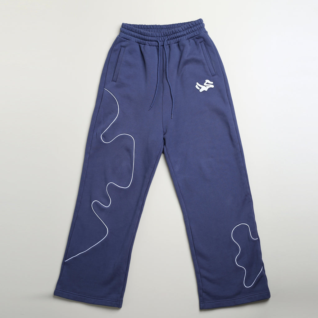 Dark grey Sweatpants Lines